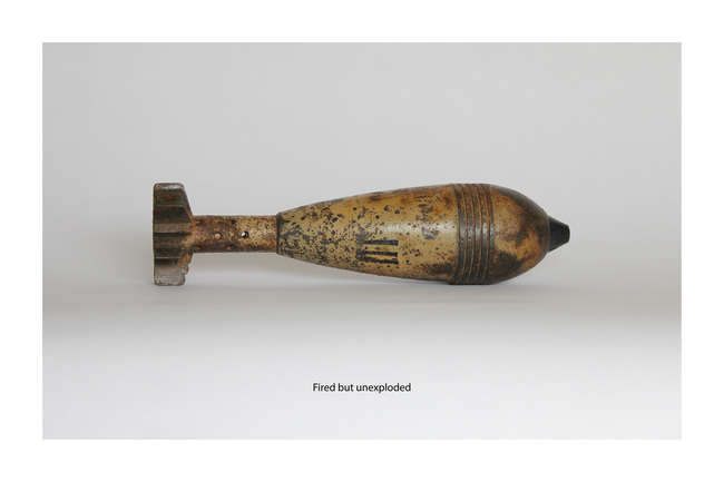 Fired but unexploded.  III 