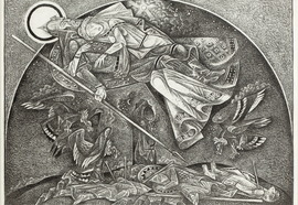 Volovitch_v._the_song_of_igor's_campaign._yaroslavna%e2%80%99s_cruing._1982._etching__soft-touch_varnish._edition_30._35_5x48_cm.