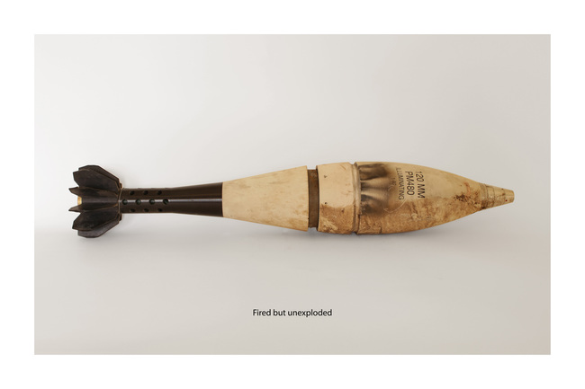 Fired but unexploded XVIII